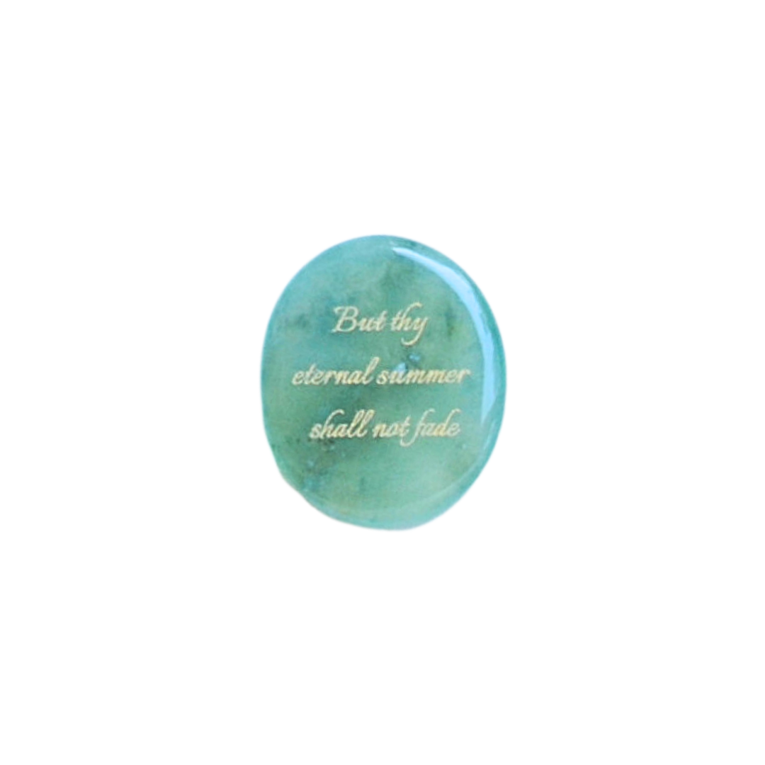 But Thy Eternal Summer Shall Not Fade – Chrysoprase